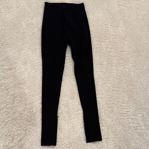 WARDROBE.NYC Hailey Bieber Split-cuff Leggings